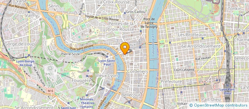 localisation de l'entreprise VOLONTAIRE ET DEVELOPPEMENT ASS. à LYON