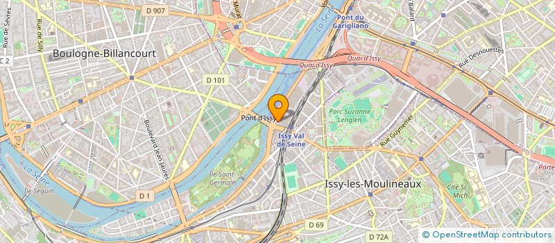 localisation de l'entreprise VOLONTAIRES POUR LES PERSONNES AVEC AUTISME -VA à ISSY-LES-MOULINEAUX
