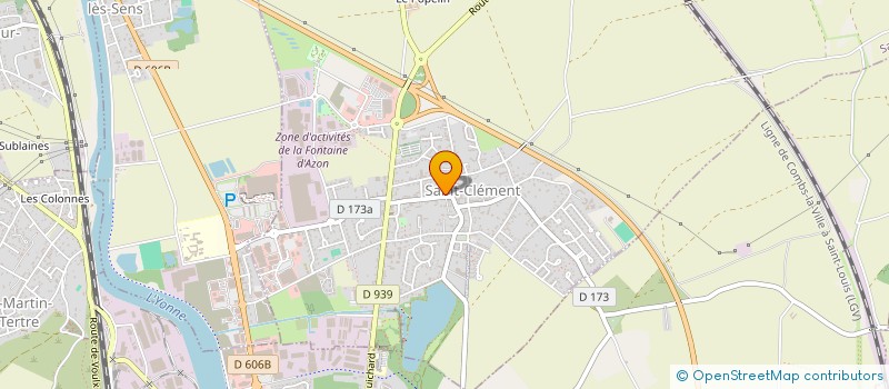 localisation de l'entreprise VOLONTE D'ART à SENS