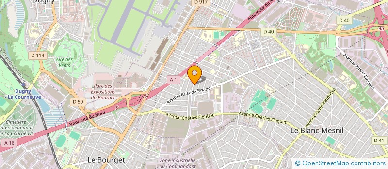 localisation de l'entreprise VOLONTE ET ACTION CITOYENNES à LE BLANC-MESNIL