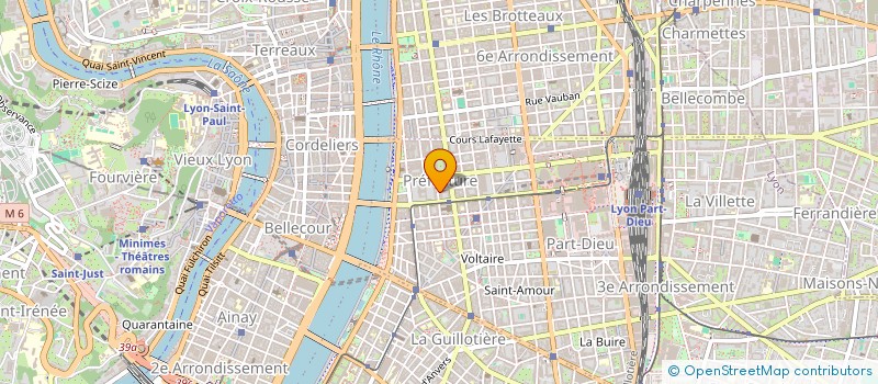 localisation de l'entreprise VOLONTIS SAS à LYON