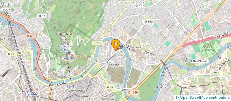 localisation de l'entreprise VOLOPRESS  GRENOBLE