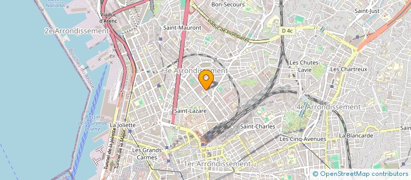 localisation de l'entreprise VOLOVOLO à MARSEILLE