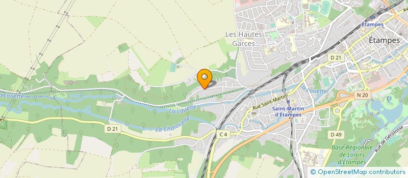 localisation de l'entreprise VOLOZ COLLECTIVE FRANCE à ETAMPES