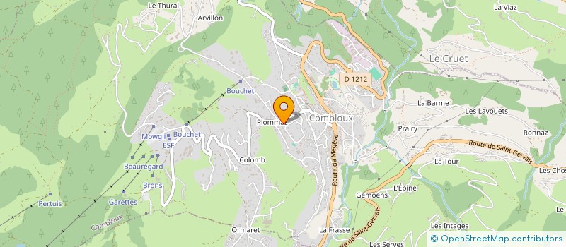 localisation de l'entreprise VOLPE à COMBLOUX