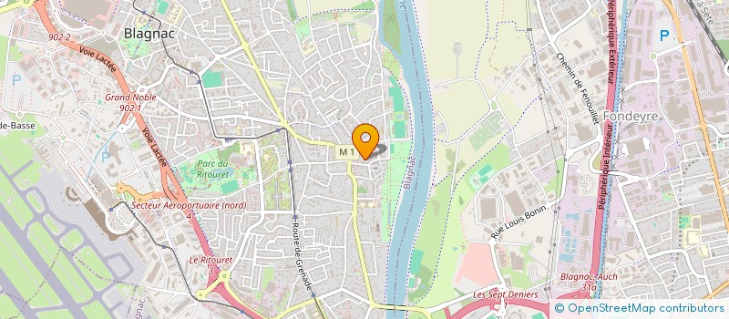 localisation de l'entreprise VOLPELIERE ARSLAN  BLAGNAC