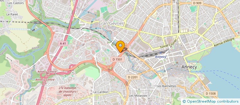 localisation de l'entreprise VOLPI  ANNECY