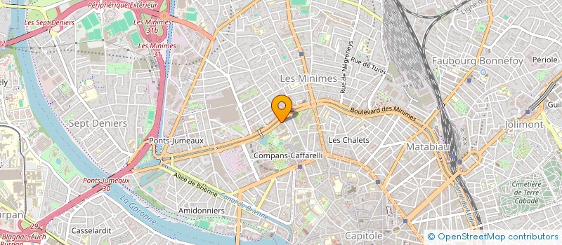 localisation de l'entreprise VOLPI  TOURNEFEUILLE