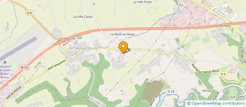 localisation de l'entreprise VOLPI  PLERIN