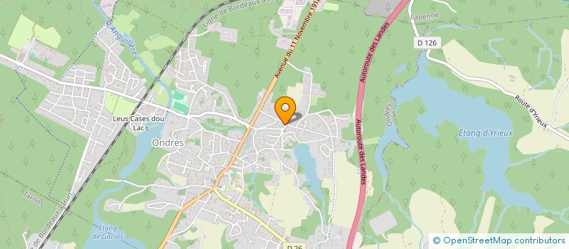 localisation de l'entreprise VOLPIX  ONDRES