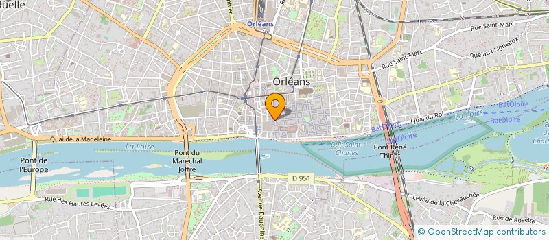 localisation de l'entreprise VOLPONE  ORLEANS