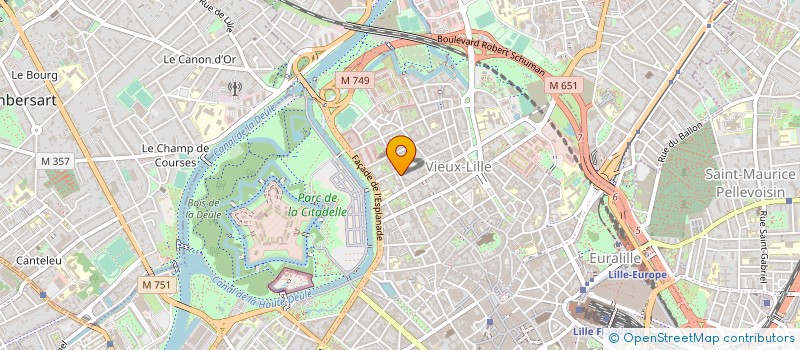 localisation de l'entreprise VOLT à LILLE