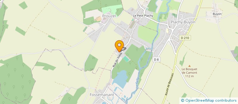 localisation de l'entreprise VOLT  PROUZEL