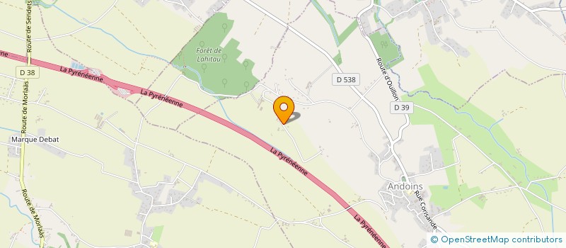 localisation de l'entreprise VOLT A HUM  ANDOINS