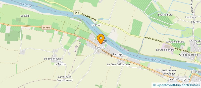 localisation de l'entreprise VOLT'ANIM  TAVANT