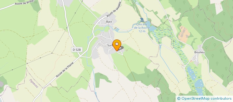 localisation de l'entreprise VOLT AVENIR  SAINT-BAUDILLE-DE-LA-TOUR