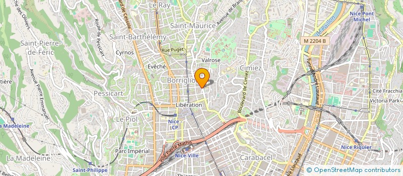 localisation de l'entreprise VOLT ETRANGE COMPAGNIE SEBASTIEN WAGNER à NICE