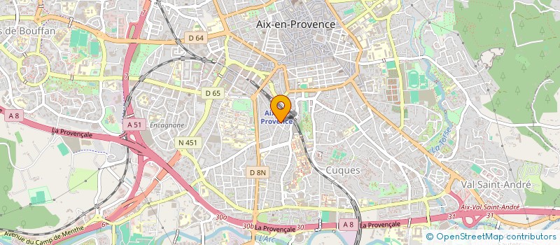 localisation de l'entreprise VOLT INVEST SAS à AIX-EN-PROVENCE