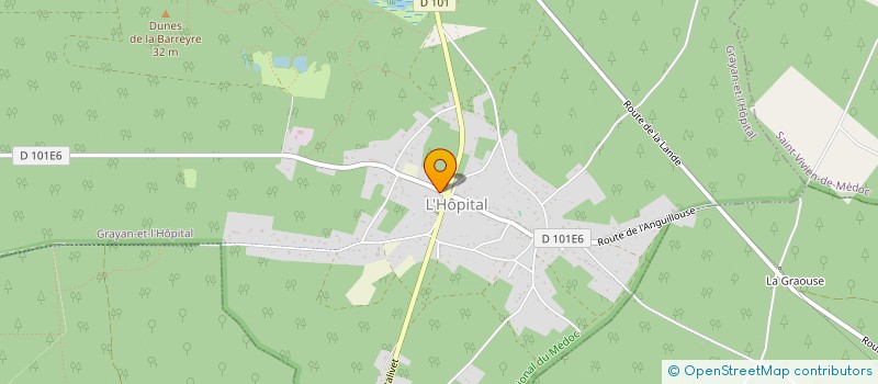 localisation de l'entreprise VOLT-R  GRAYAN-ET-L'HOPITAL