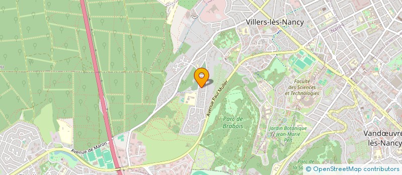 localisation de l'entreprise VOLTA 3 à VILLERS-LES-NANCY