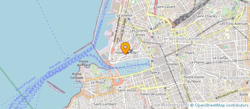 localisation de l'entreprise VOLTA à MARSEILLE