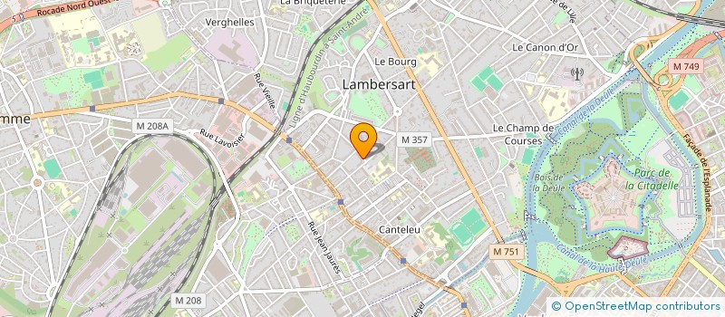 localisation de l'entreprise VOLTA HOLDING à LAMBERSART