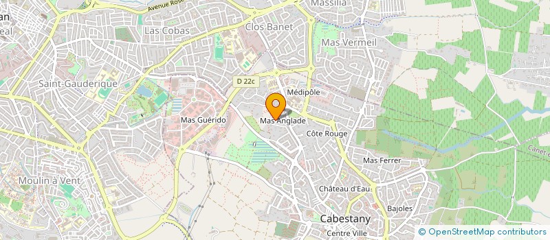 localisation de l'entreprise VOLTA LE BOULOU  CABESTANY