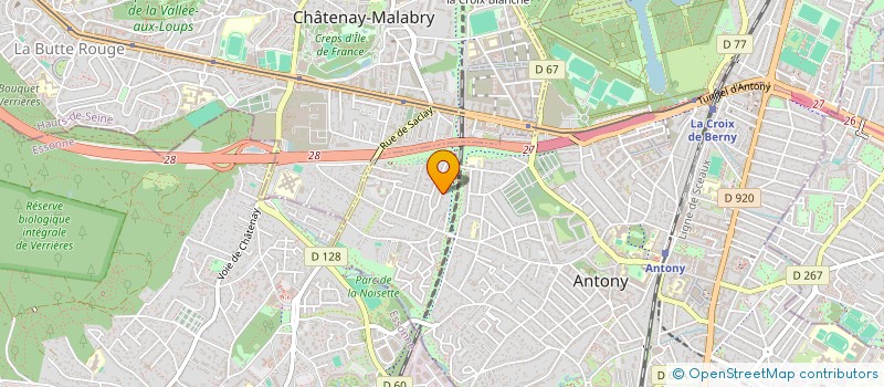 localisation de l'entreprise VOLTA PRESTIGE à ANTONY