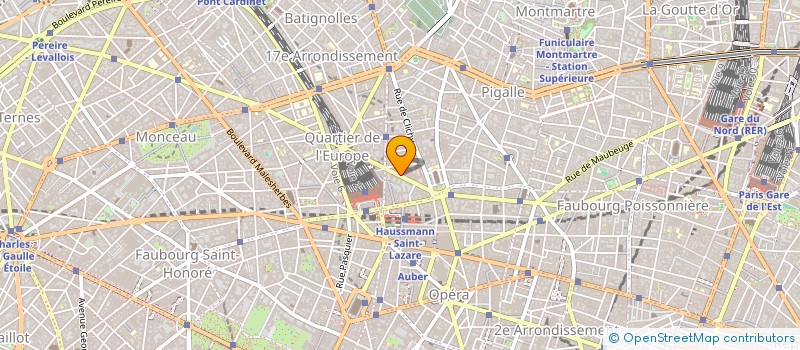 localisation de l'entreprise VOLTA TRUCKS à PARIS