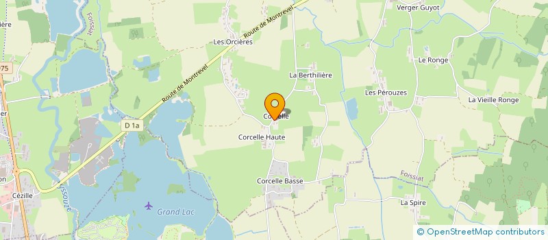 localisation de l'entreprise VOLTACORCELLES  FOISSIAT