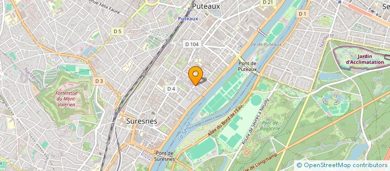 localisation de l'entreprise VOLTADIS à PUTEAUX