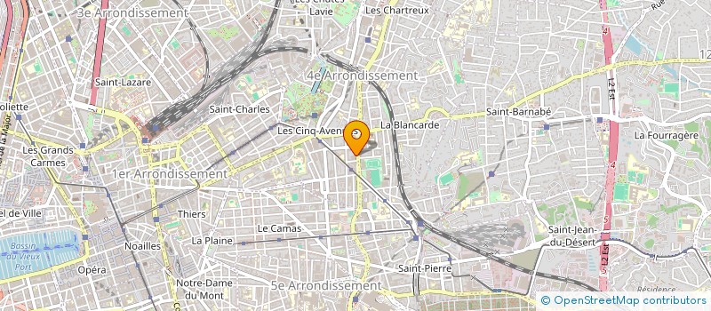 localisation de l'entreprise VOLTADUPARC à MARSEILLE