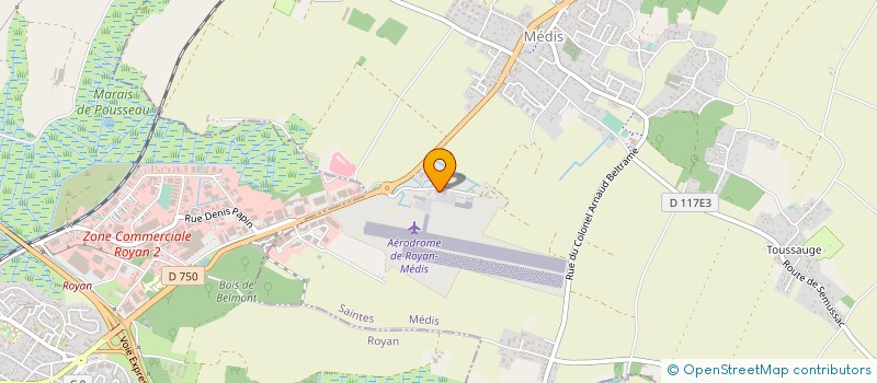 localisation de l'entreprise VOLTAERO à SAINT-AGNANT