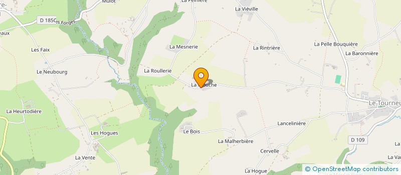 localisation de l'entreprise VOLTAGE ENERGIE  SOULEUVRE EN BOCAGE