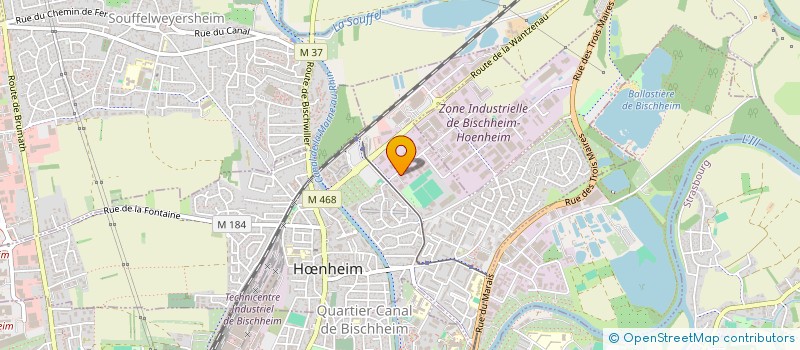 localisation de l'entreprise VOLTAIQUE  HNHEIM