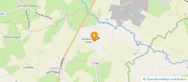 localisation de l'entreprise VOLTAIQUE CASSIN  COLOMBY