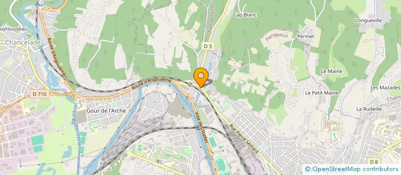 localisation de l'entreprise VOLTAIQUE ENERGIE SOLAIRE à PERIGUEUX