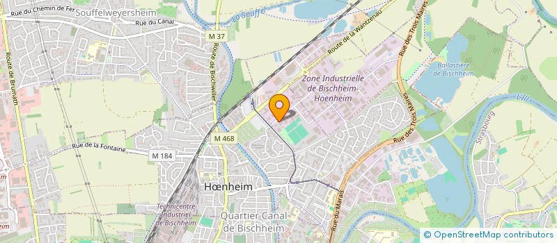 localisation de l'entreprise VOLTAIQUE EST  HNHEIM