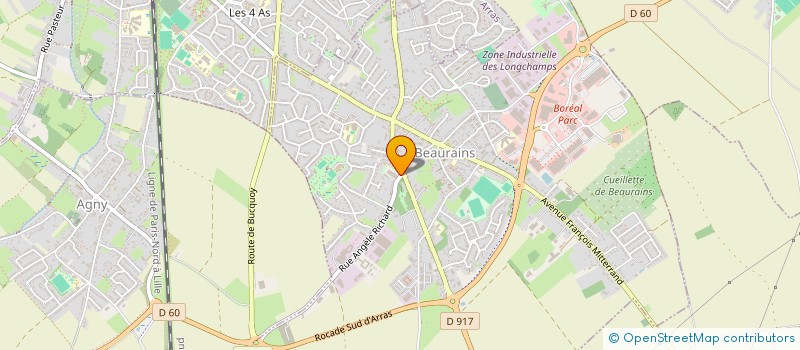 localisation de l'entreprise VOLTAIRA  BEAURAINS