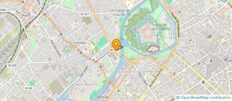 localisation de l'entreprise VOLTAIRE 107  LILLE
