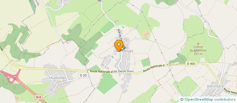 localisation de l'entreprise VOLTAIRE 5.3  ANTHELUPT