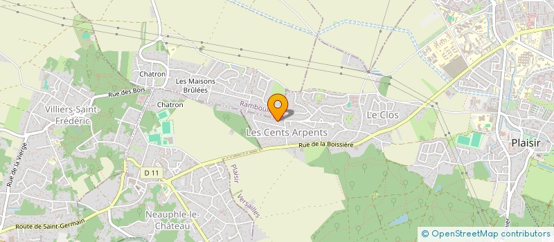 localisation de l'entreprise VOLTAIRE 60 à PLAISIR