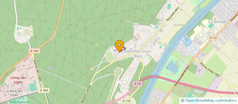 localisation de l'entreprise VOLTAIRE  SAINT-GERMAIN-EN-LAYE