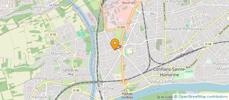 localisation de l'entreprise VOLTAIRE  CONFLANS-SAINTE-HONORINE