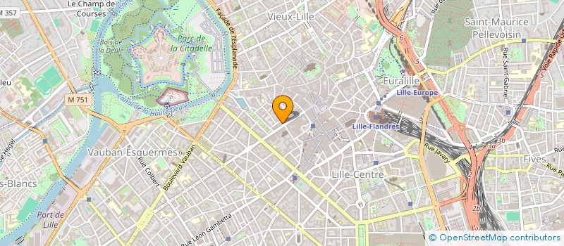 localisation de l'entreprise VOLTAIRE à LILLE