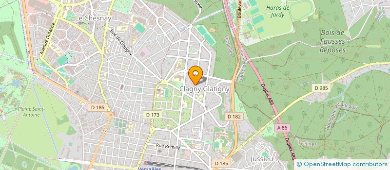 localisation de l'entreprise VOLTAIRE BOUTIQUE à VERSAILLES