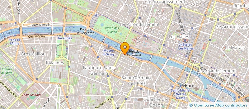 localisation de l'entreprise VOLTAIRE FINE ART  PARIS