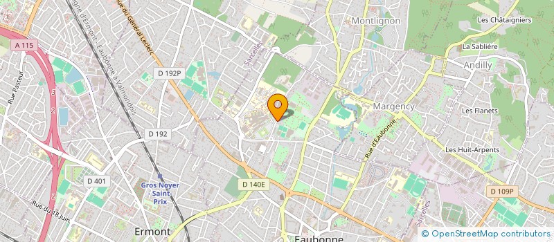 localisation de l'entreprise VOLTAIRE INVESTISSEMENT à EAUBONNE