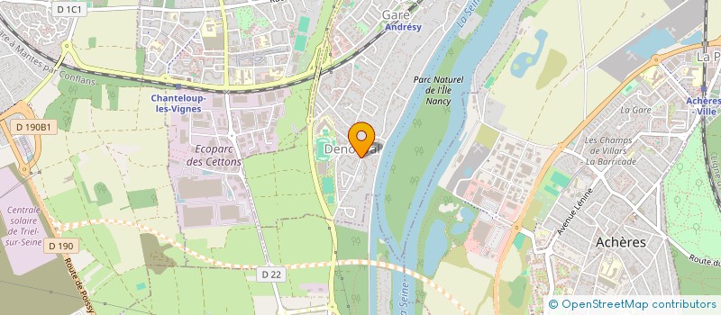 localisation de l'entreprise VOLTAIRE JASION  ANDRESY