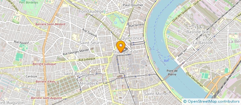 localisation de l'entreprise VOLTAIRE OPTIQUE à BORDEAUX